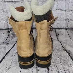 Men\'s Winter Carnival Snow boots brown Amazon.com | Mens Sorel Caribou Waterproof Snow Boots Winter  main image 4